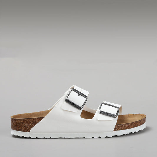 BIRKENSTOCK - ARIZONA 552681 - WHITE SANDALS