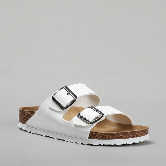 BIRKENSTOCK - ARIZONA 552681 - WHITE SANDALS