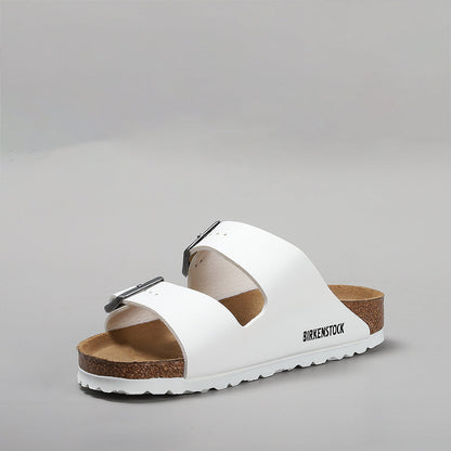 BIRKENSTOCK - ARIZONA 552683 - WHITE NARROW