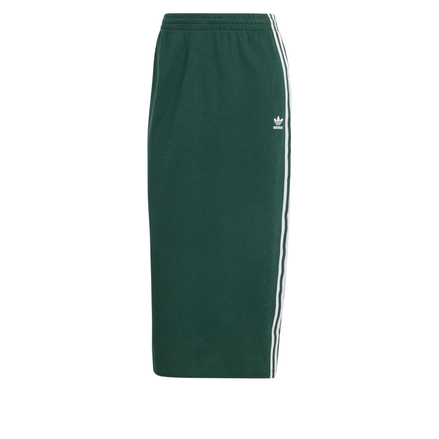 (WMNS) adidas Adicolor Knit Skirt Asia Sizing 'Mineral Green' IW3167