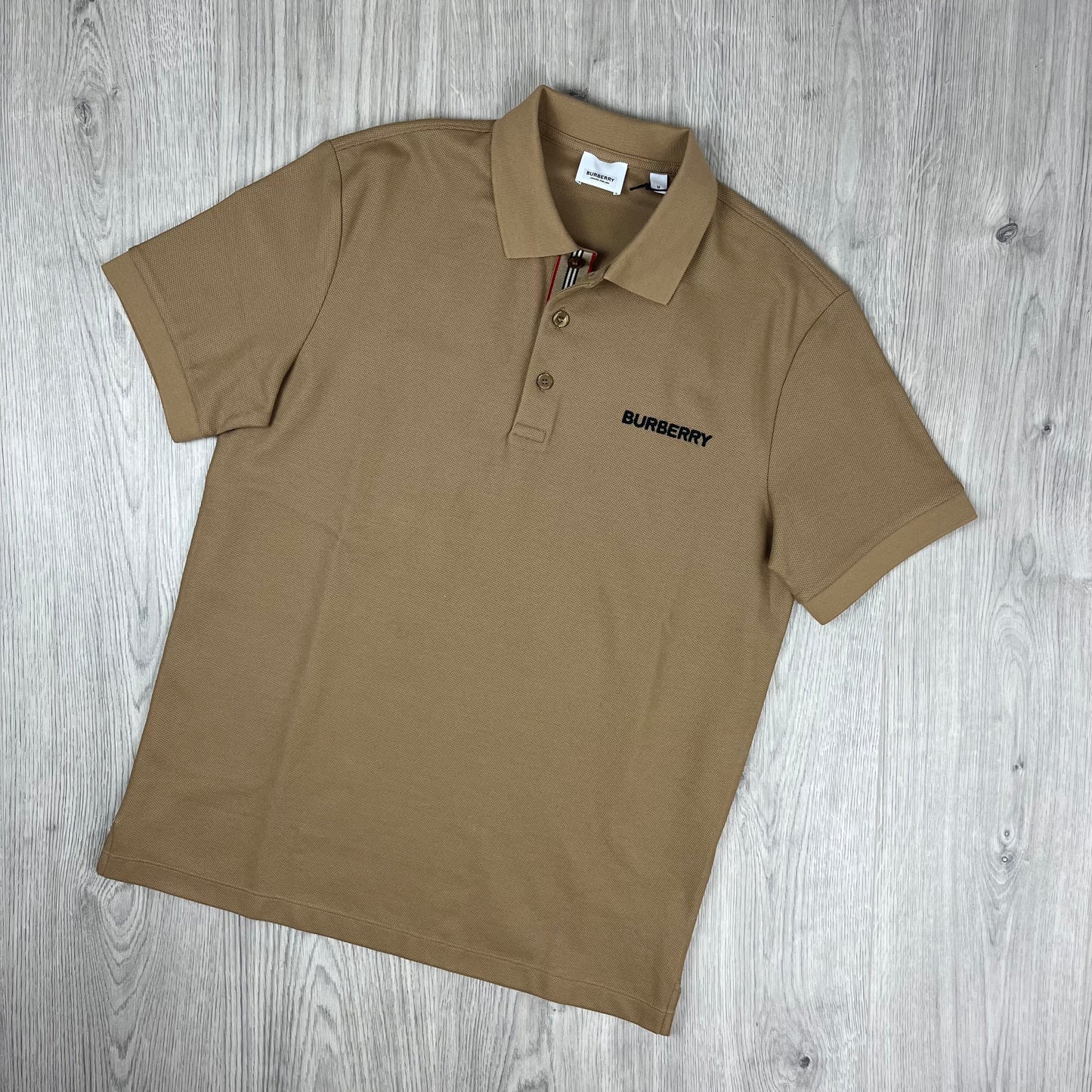 Burberry 'Hartford' Polo Shirt - Beige