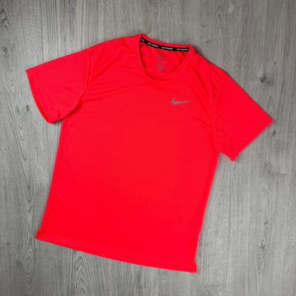 Nike 'Miler' Set - Crimson/Smoke Grey