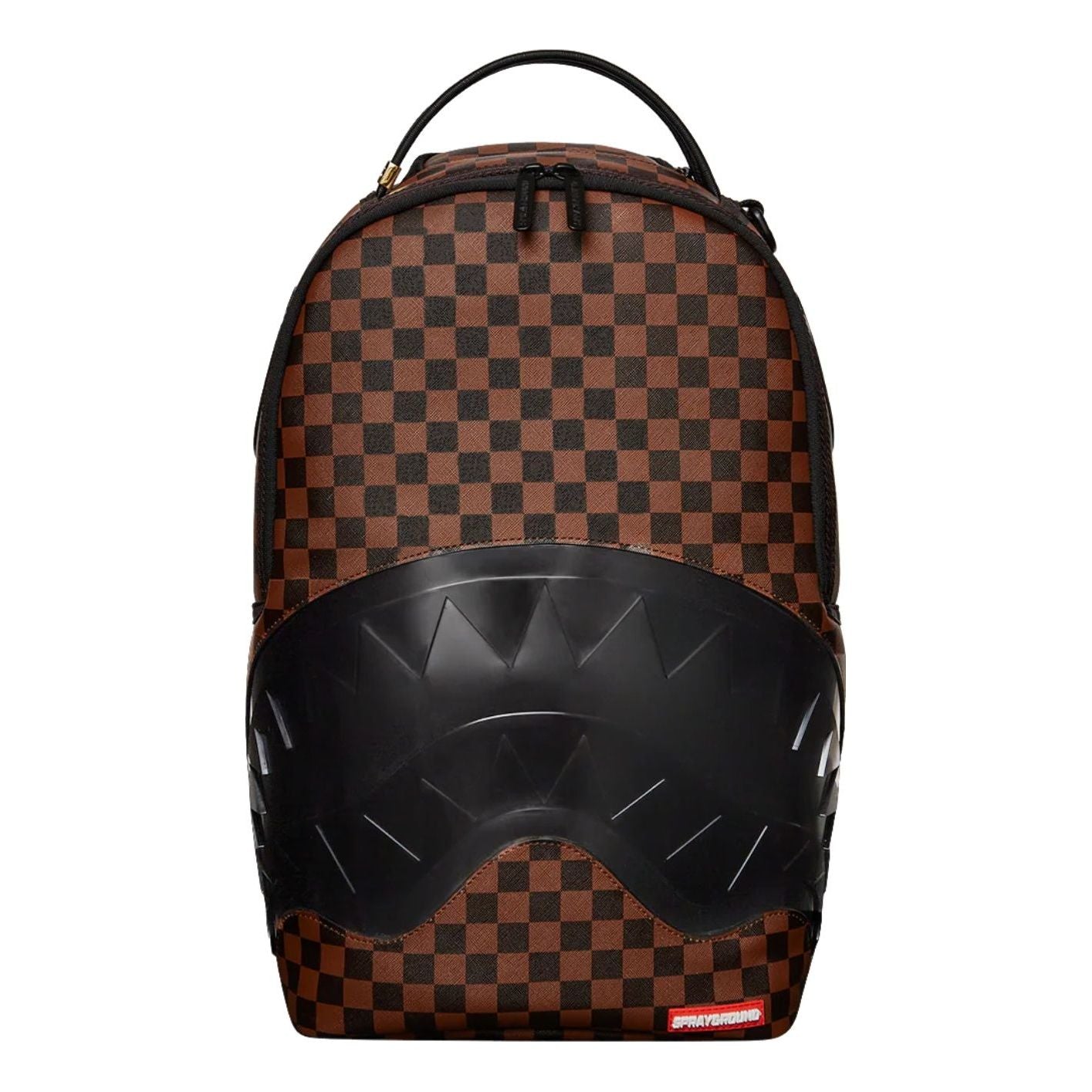 Sprayground Clear Rubber Sharks In Paris DLXSV Backpack 'Brown Black' 910B5855NSZ