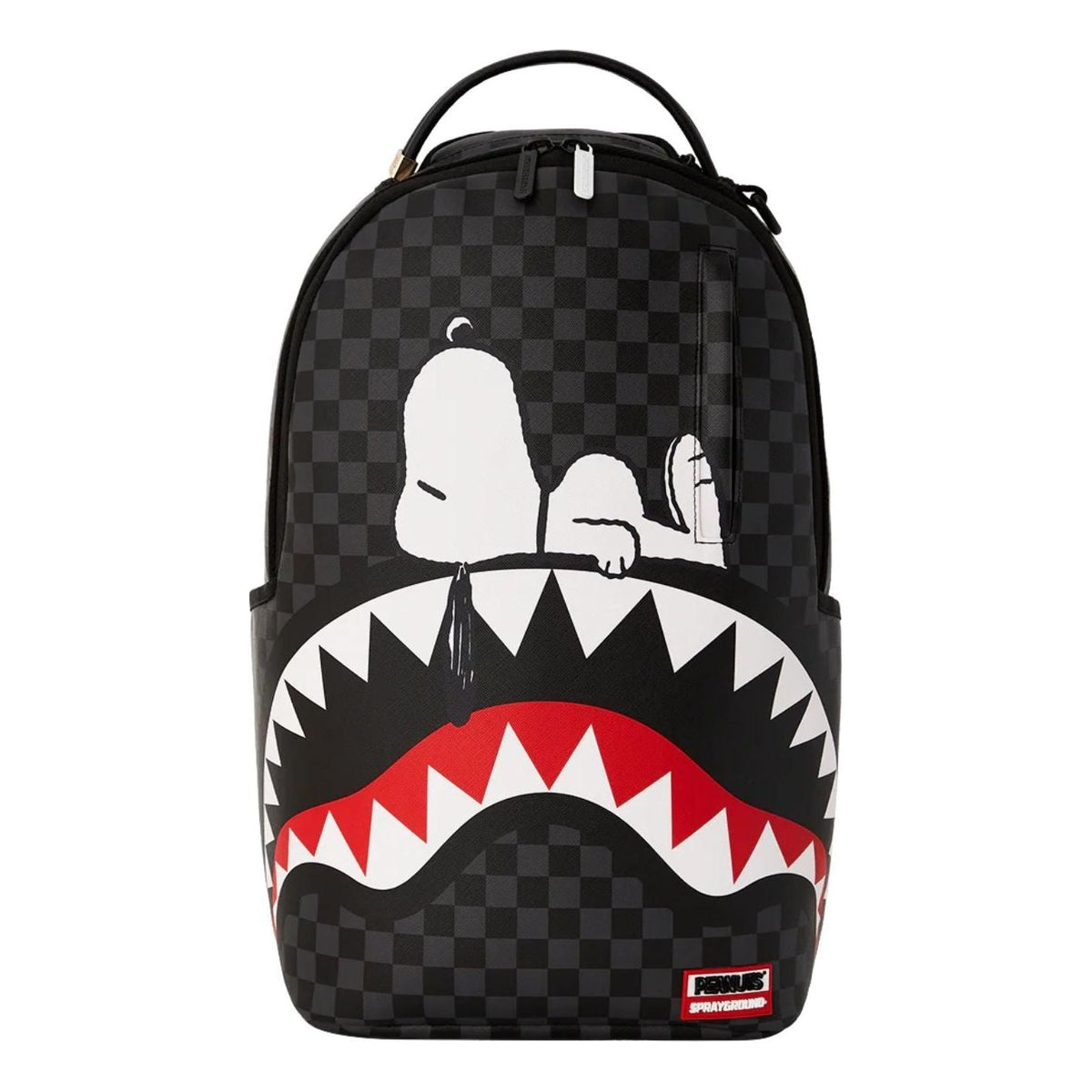 Sprayground x Peanuts Snoopy Sunday Chilling DLXV Backpack 'Black Grey' W1035740