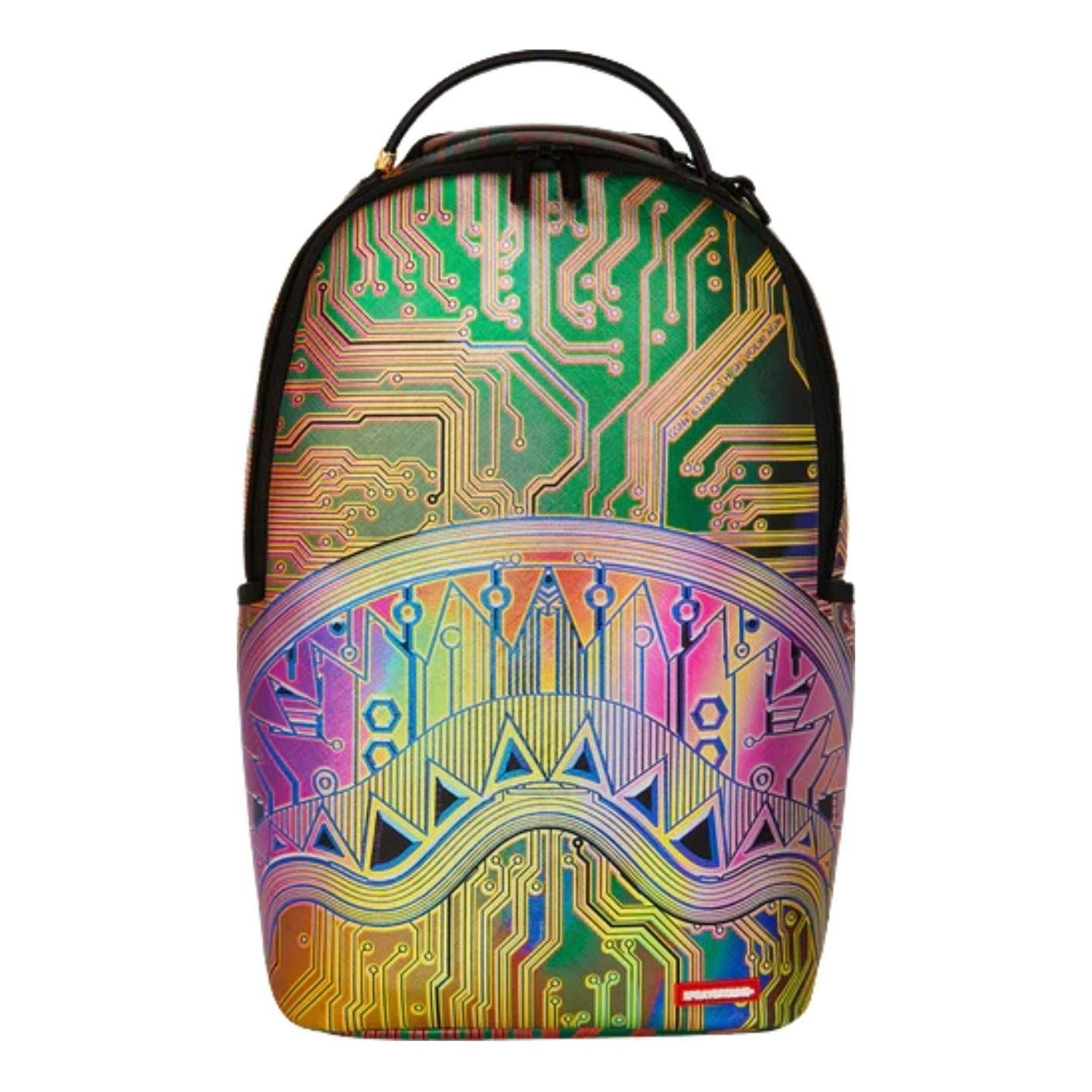 Sprayground Circuit Board Shark Backpack 'Multicolor' G5735-88