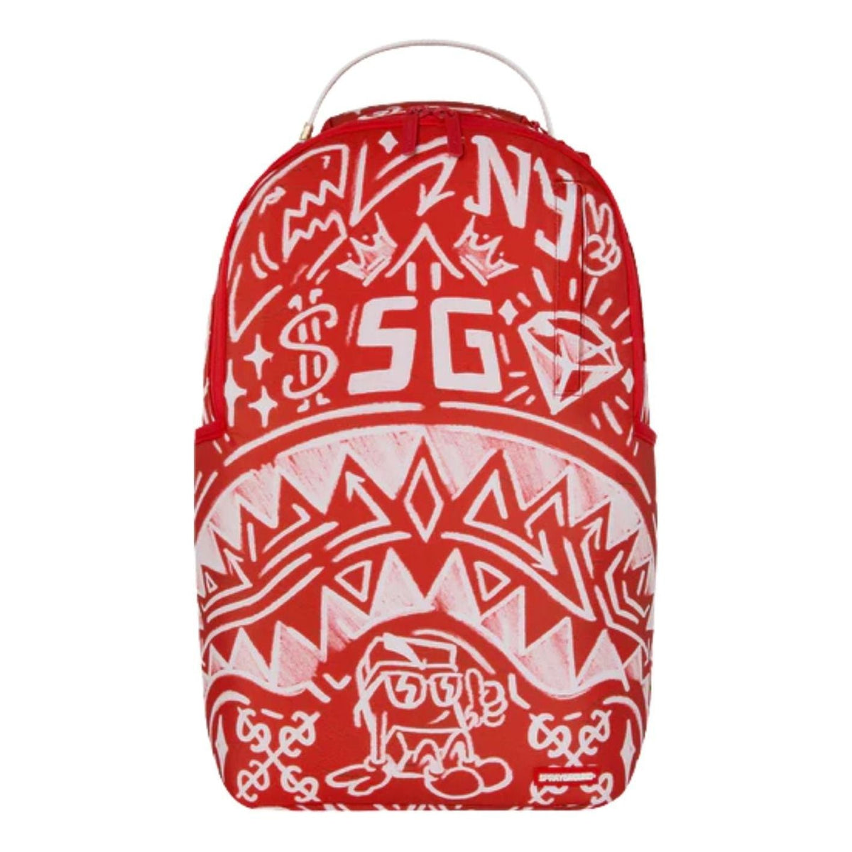 Sprayground Nitro Static Backpack 'Red' B8563
