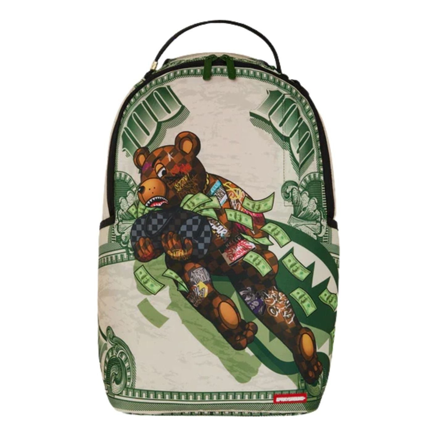 Sprayground Bear Force One Backpack 'Green' B8579