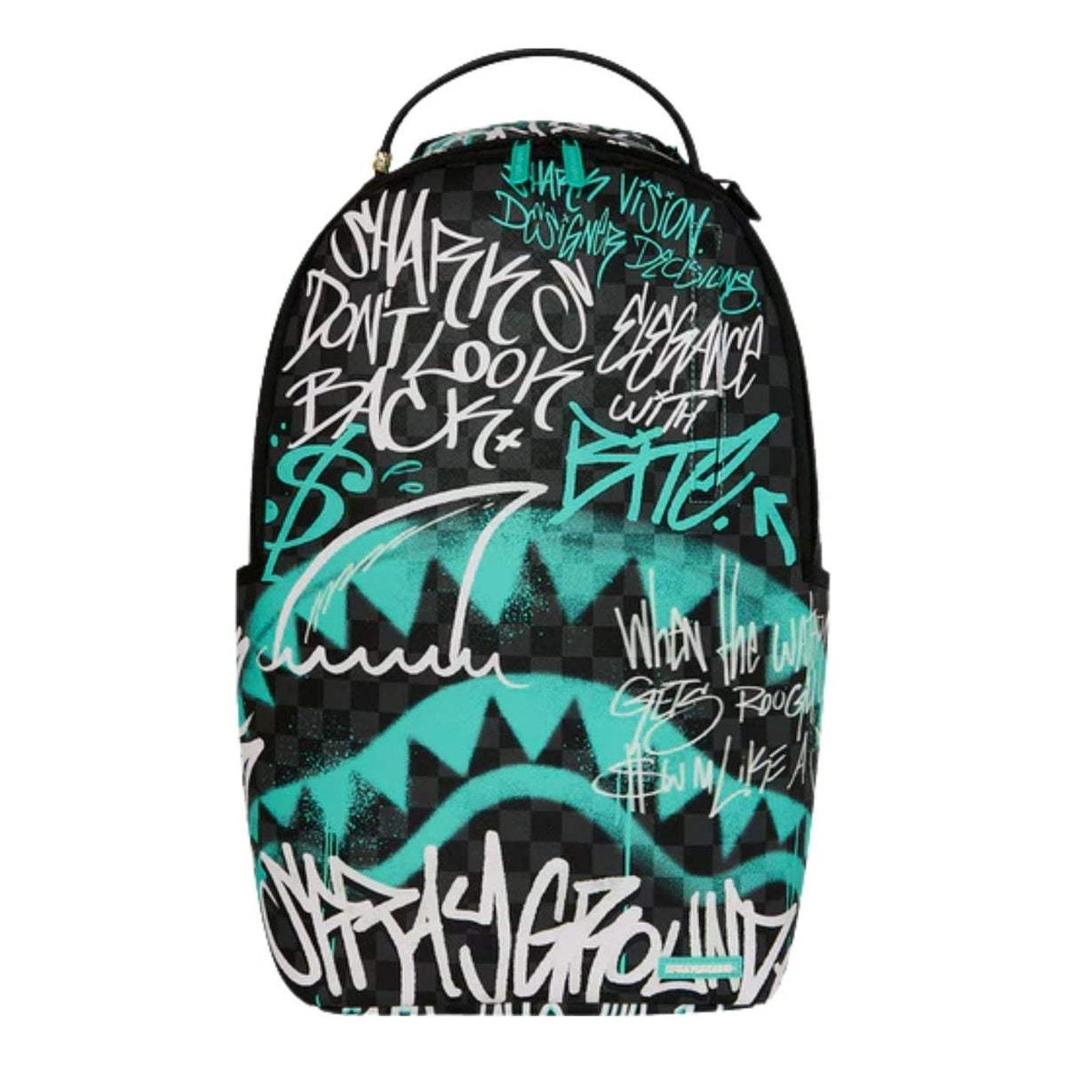 Sprayground Spray Poetry III dlxsv Backpack 'Black Green' B8754