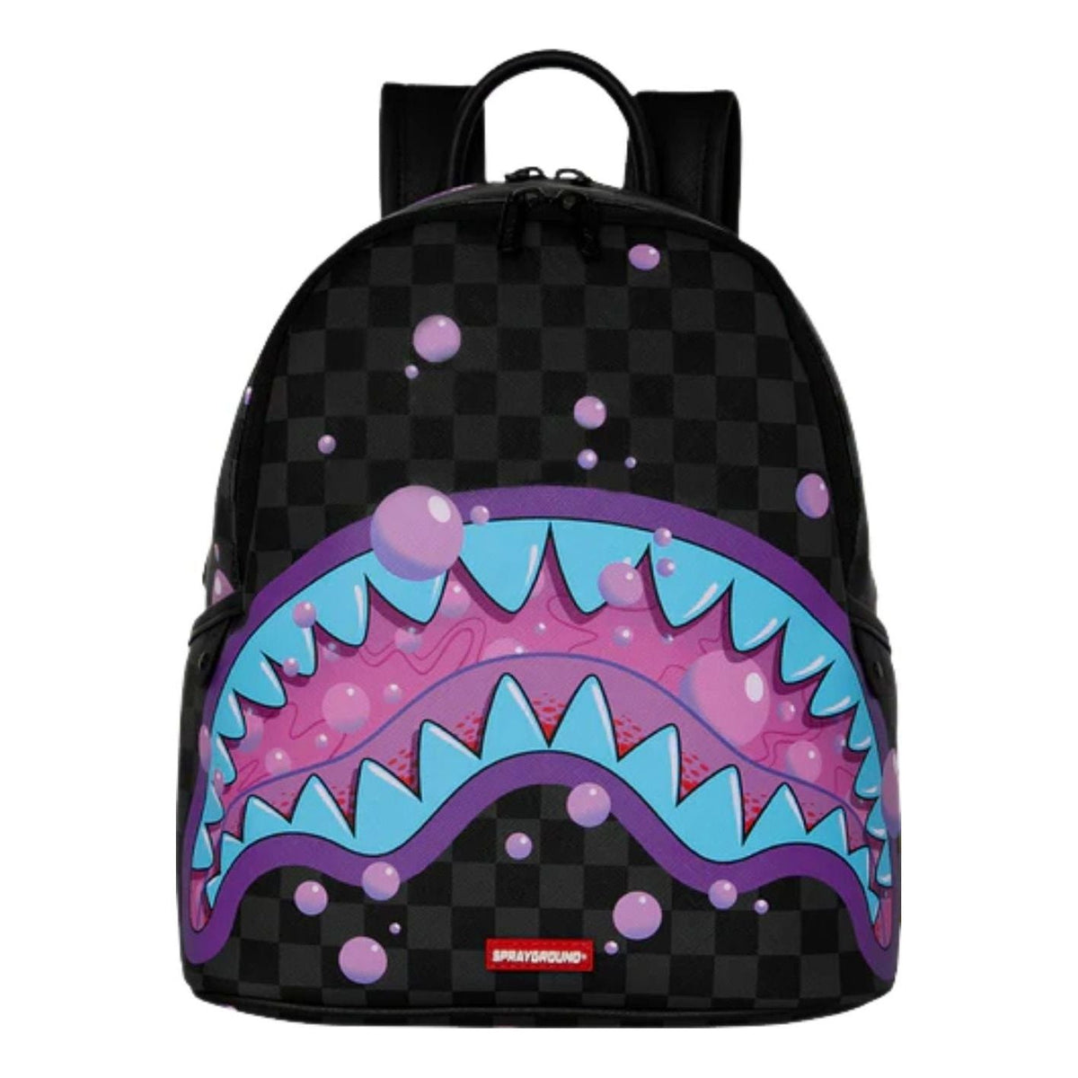 Sprayground Purple Slime Takeover Savage Backpack 'Black' B8955