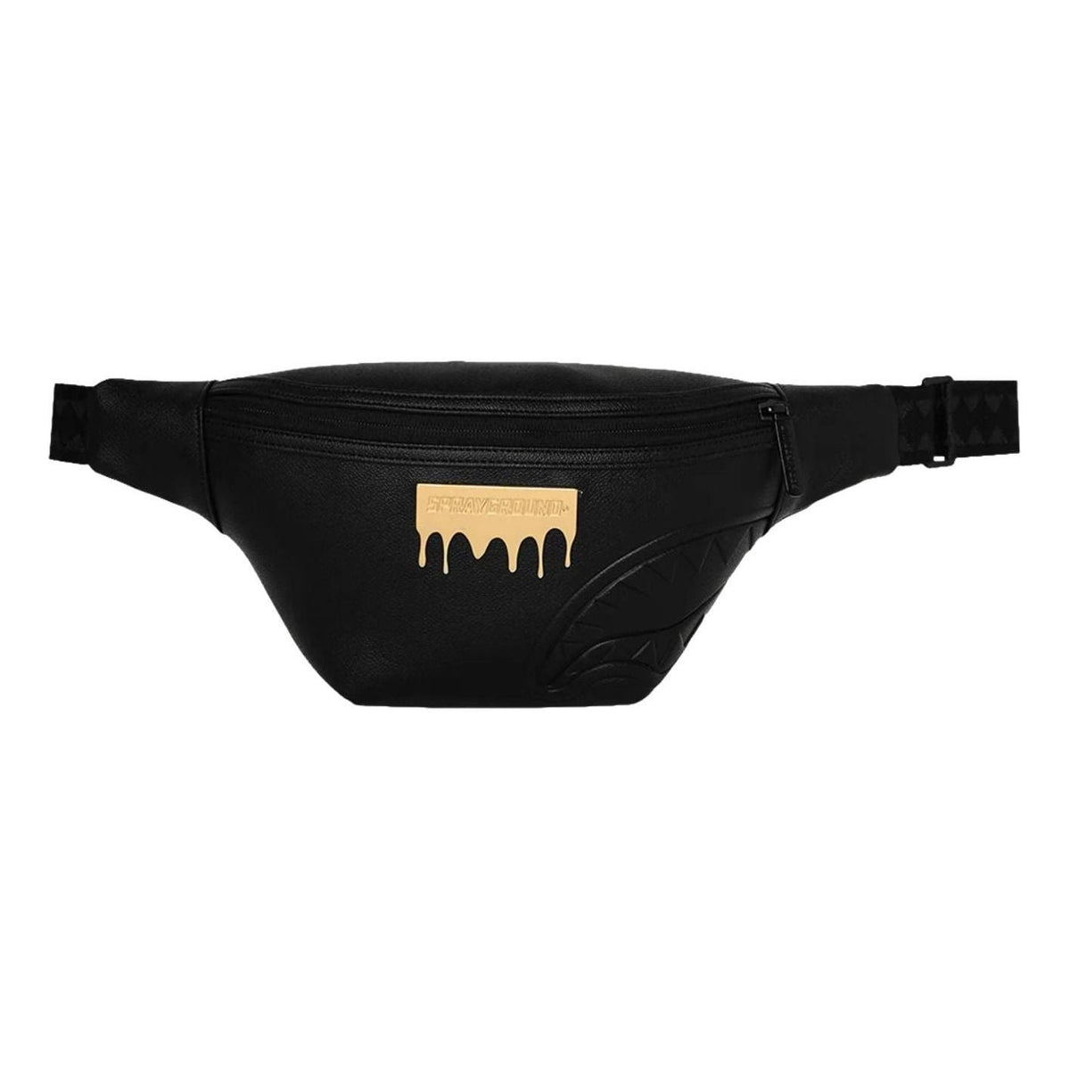 Sprayground Gold Brick Drip Savvy Crossbody 'Black' 910B9048NSZ