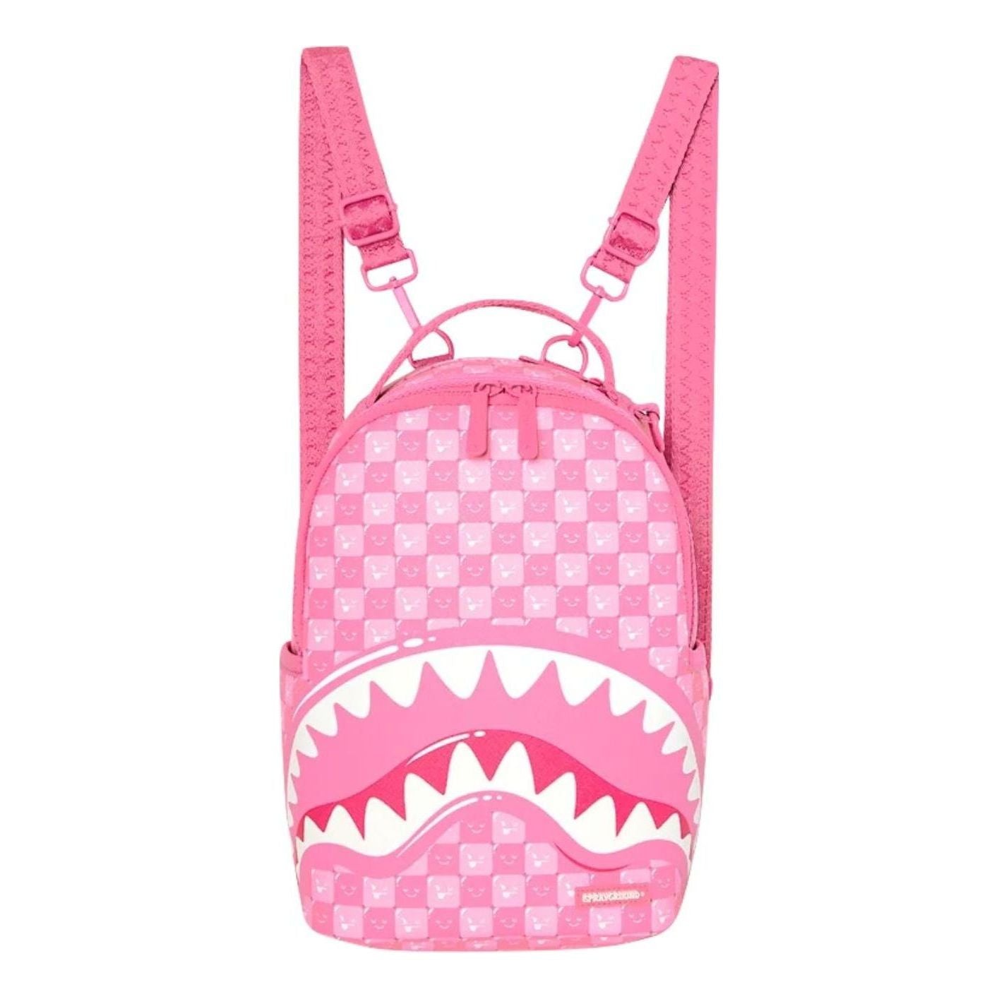 Sprayground Shinobi Sharks In Paris Mini Backpack 'Pink' B9319