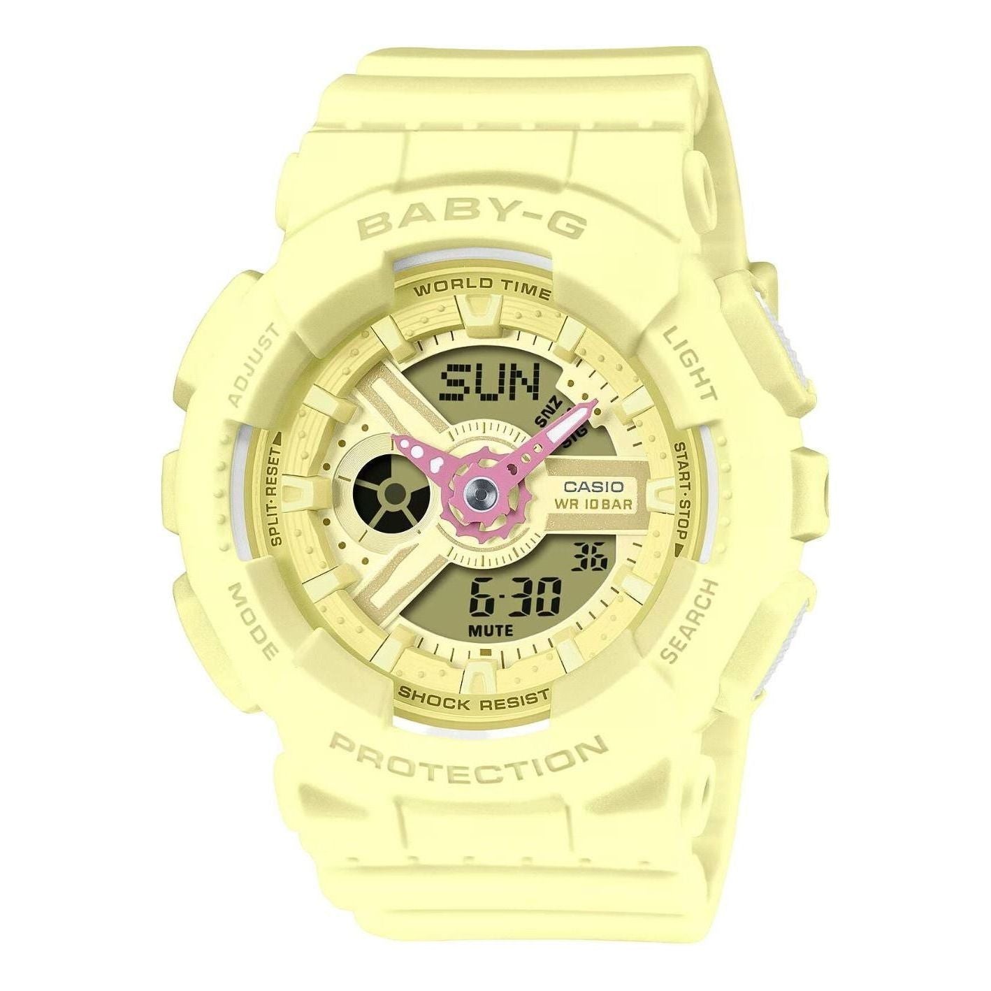 CASIO Baby-G BA-110 Series 'Yellow' BA-110AH-9A