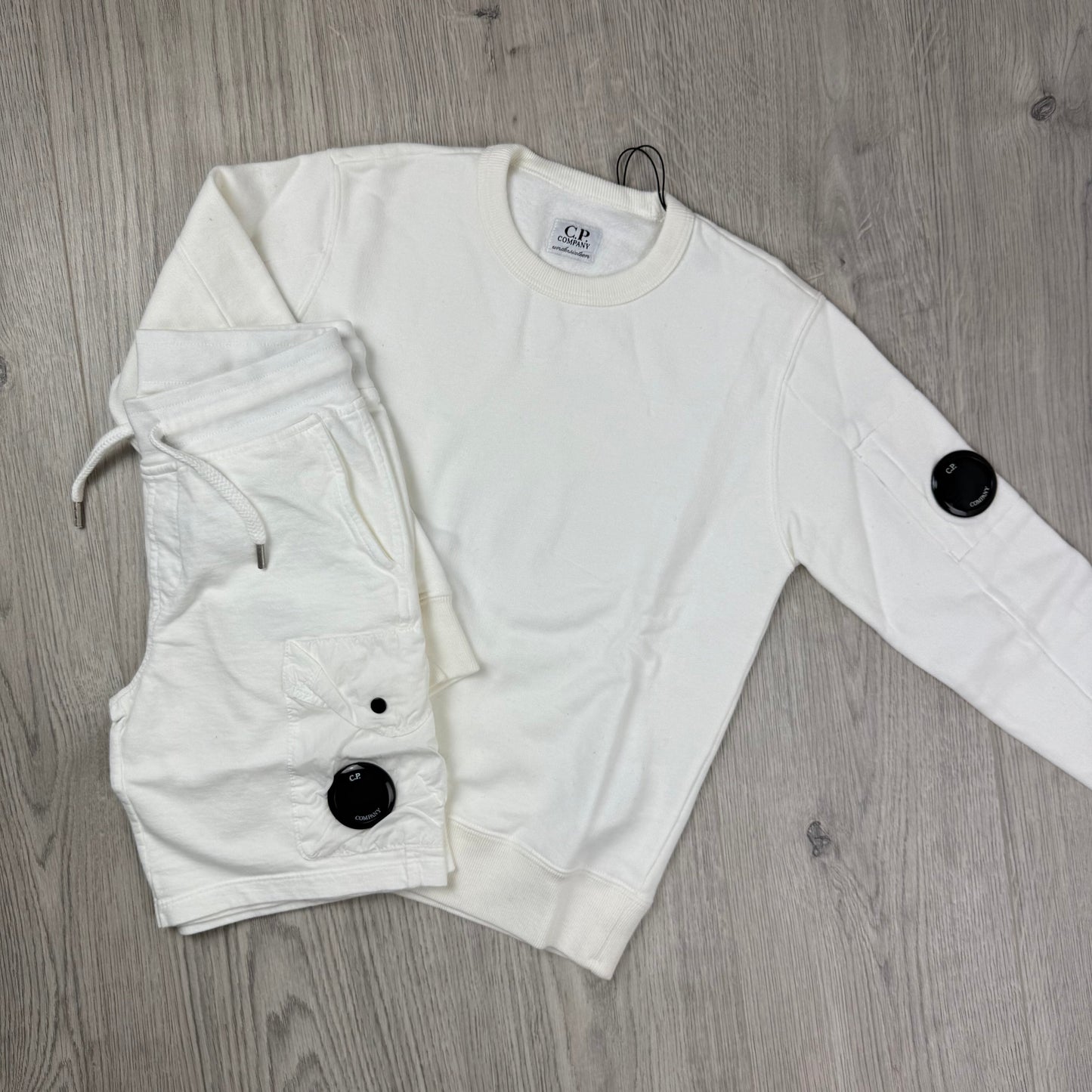 CP Company Junior Tracksuit - White