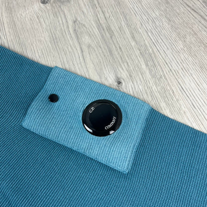 CP Company Knit Sweatshirt - Aegean Blue