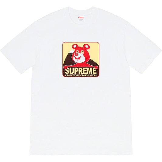 SUPREME BEAR TEE WHITE