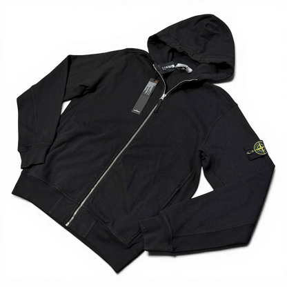 Stone Island Zip Up Garment Dye