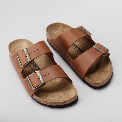 BIRKENSTOCK - ARIZONA 1028401 - COGNAC OILED NARROW
