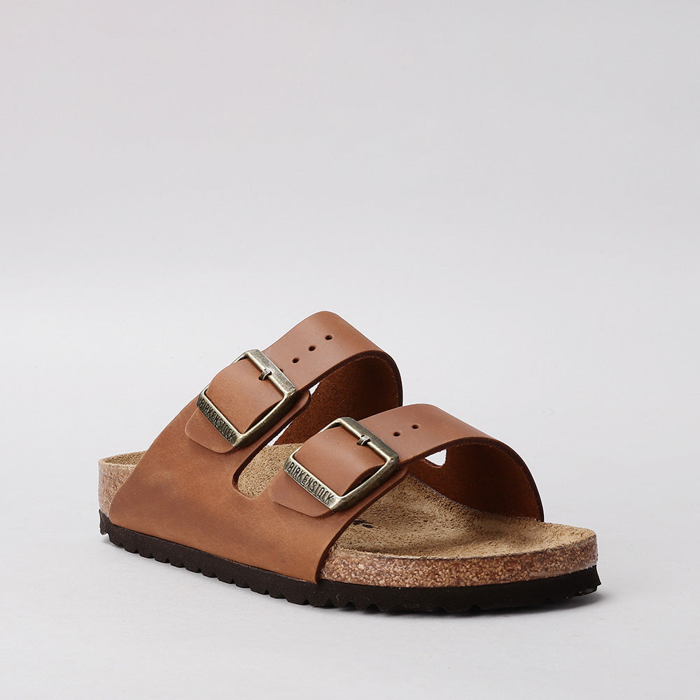 BIRKENSTOCK - ARIZONA 1028401 - COGNAC OILED NARROW