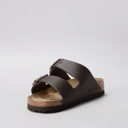 BIRKENSTOCK - ARIZONA 51103 - DK BROWN SMOOTH LEATHER NARROW
