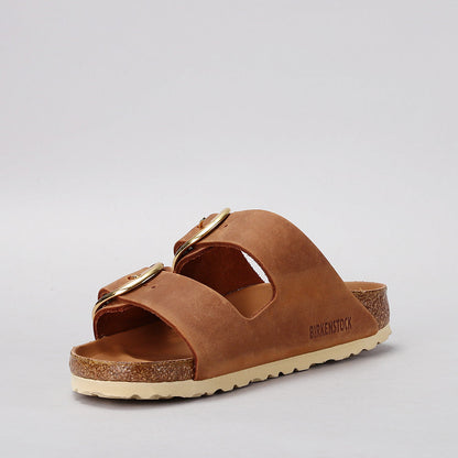 BIRKENSTOCK - ARIZONA  BIG BUCKLE 1011073 - COGNAC OIL - NARROW FIT