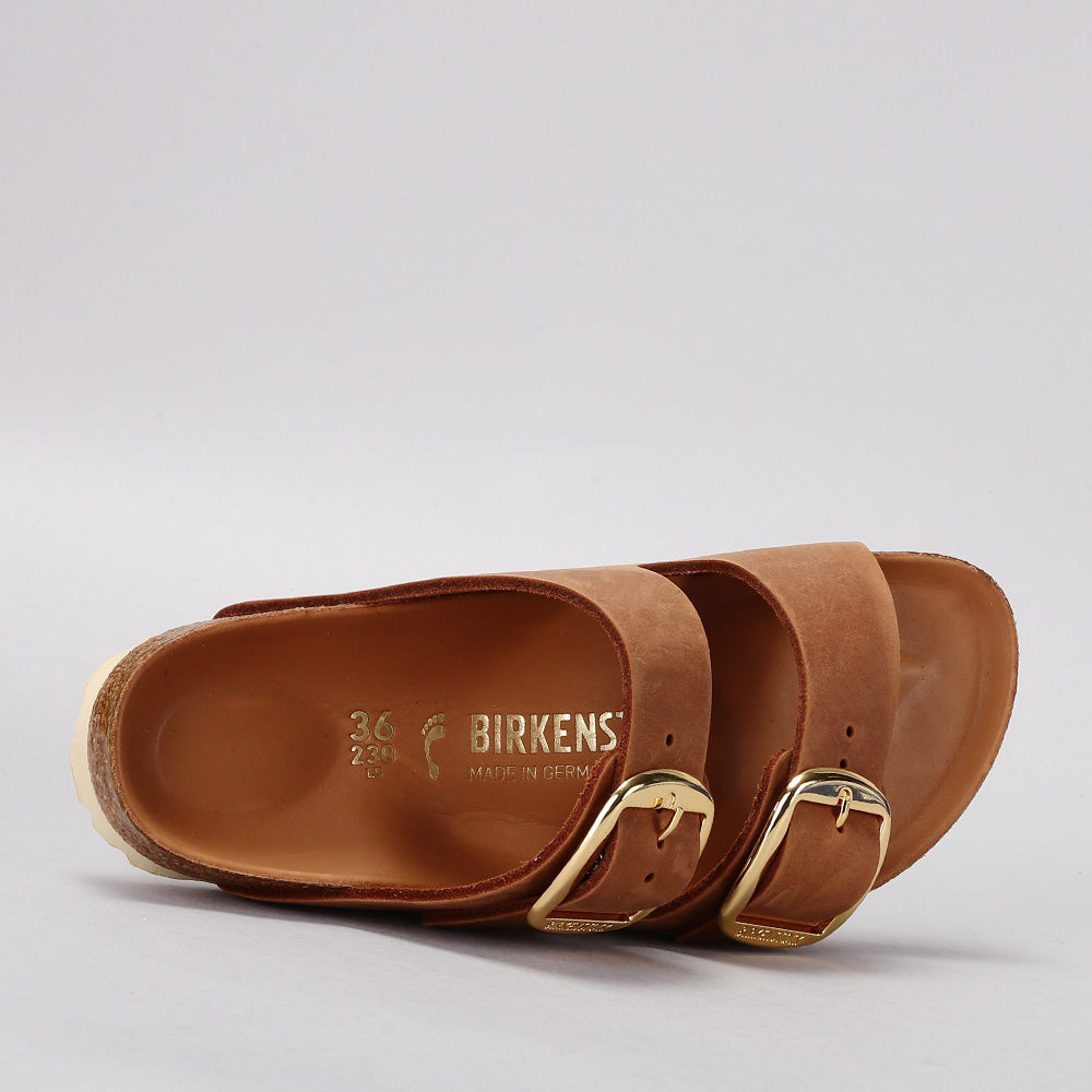 BIRKENSTOCK - ARIZONA  BIG BUCKLE 1011073 - COGNAC OIL - NARROW FIT