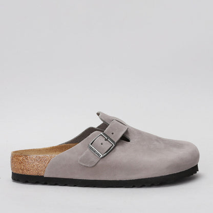 BIRKENSTOCK - BOSTON 1013255 - SFB IRON OILED LEATHER