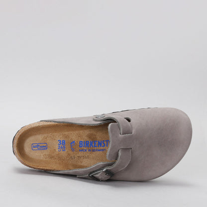 BIRKENSTOCK - BOSTON 1013255 - SFB IRON OILED LEATHER