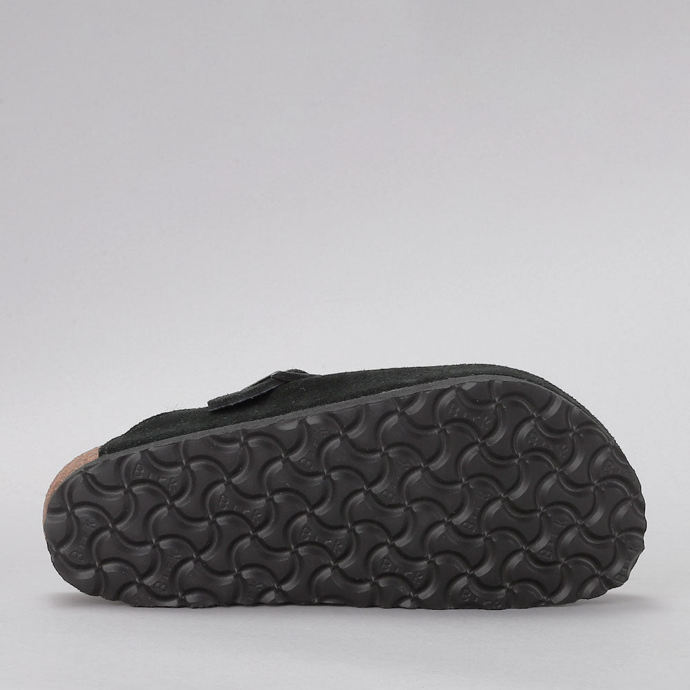 BIRKENSTOCK - BOSTON CLOGS - SHEARLING BLACK