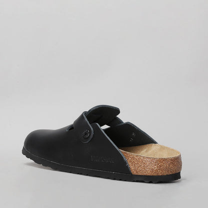 BIRKENSTOCK - BOSTON CLOGS 060193 - BLACK - NARROW FIT