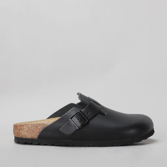 BIRKENSTOCK - BOSTON CLOGS 060193 - BLACK - NARROW FIT