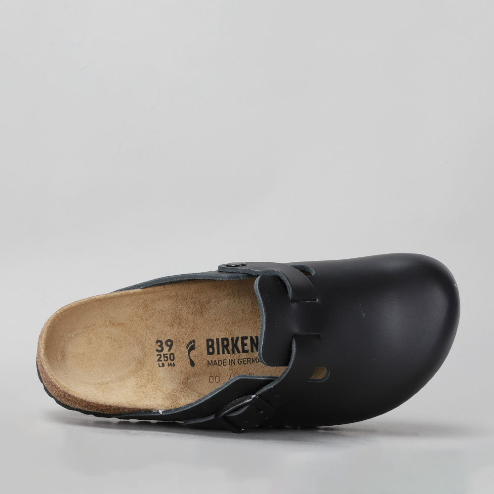 BIRKENSTOCK - BOSTON CLOGS 060193 - BLACK - NARROW FIT