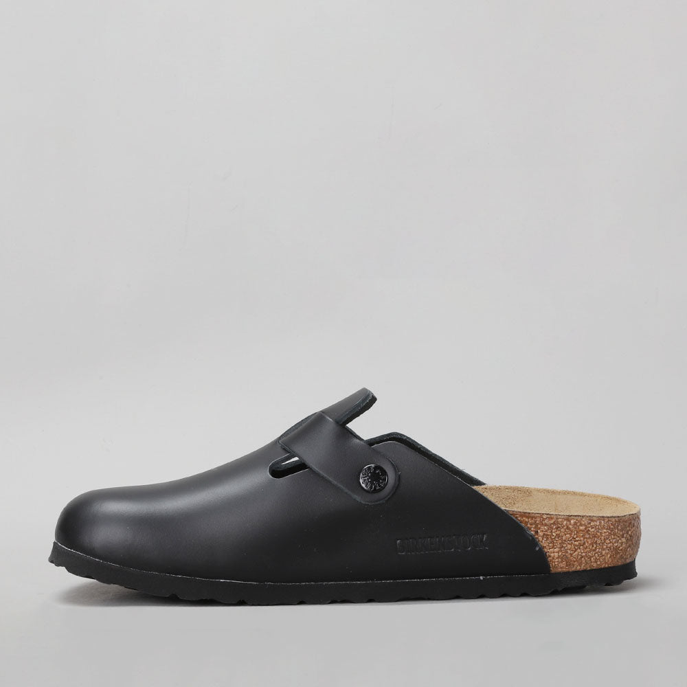 BIRKENSTOCK - BOSTON CLOGS 060193 - BLACK - NARROW FIT
