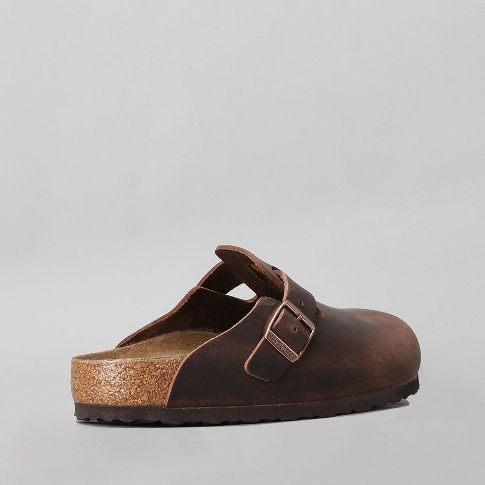 BIRKENSTOCK - BOSTON CLOGS 860131 - OILED HABANA