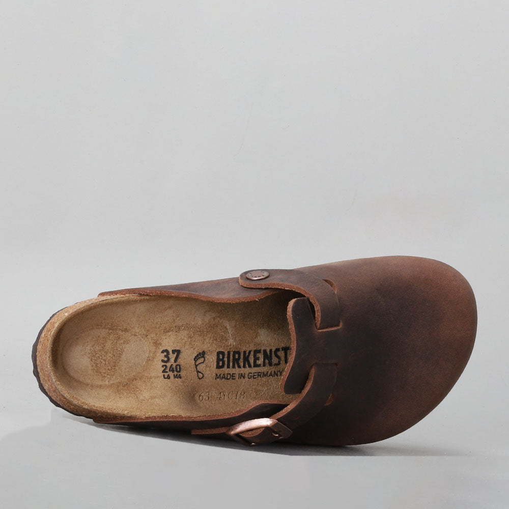 BIRKENSTOCK - BOSTON CLOGS 860131 - OILED HABANA