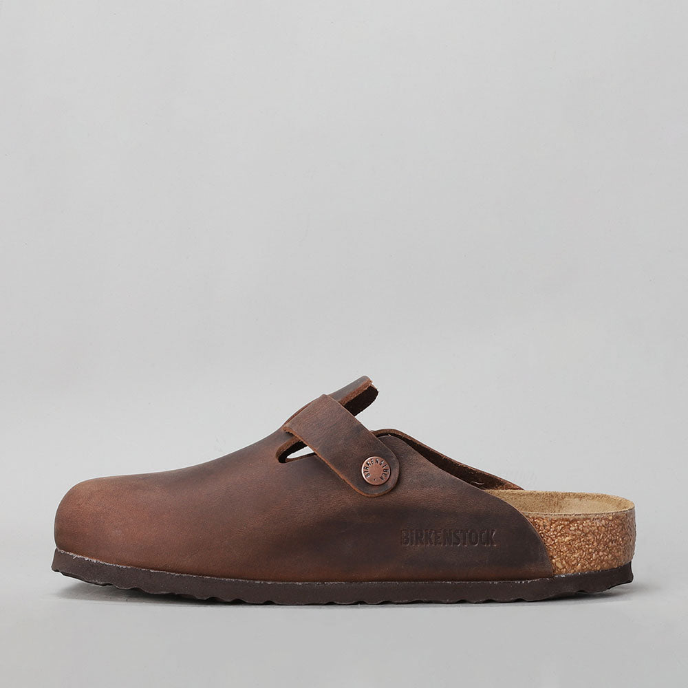 BIRKENSTOCK - BOSTON CLOGS 860131 - OILED HABANA
