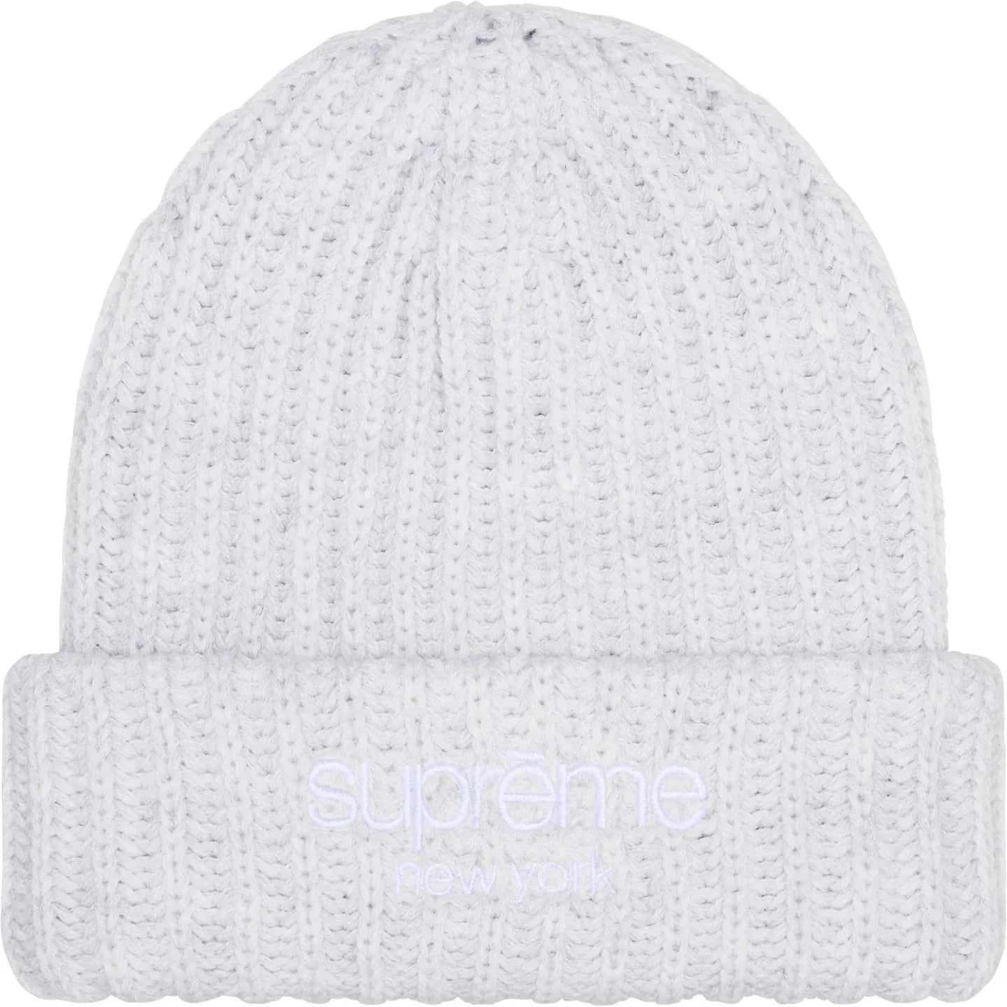 Supreme Chunky Knit Logo Beanie