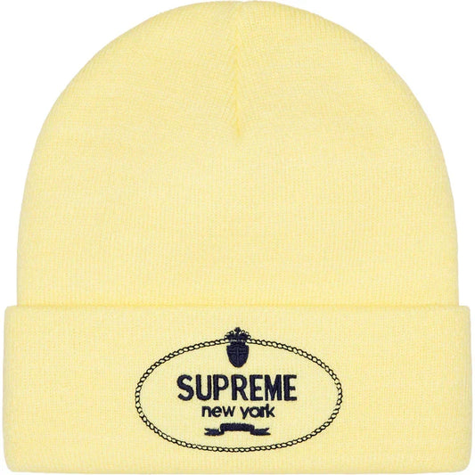 Supreme Embroidered Crest Beanie