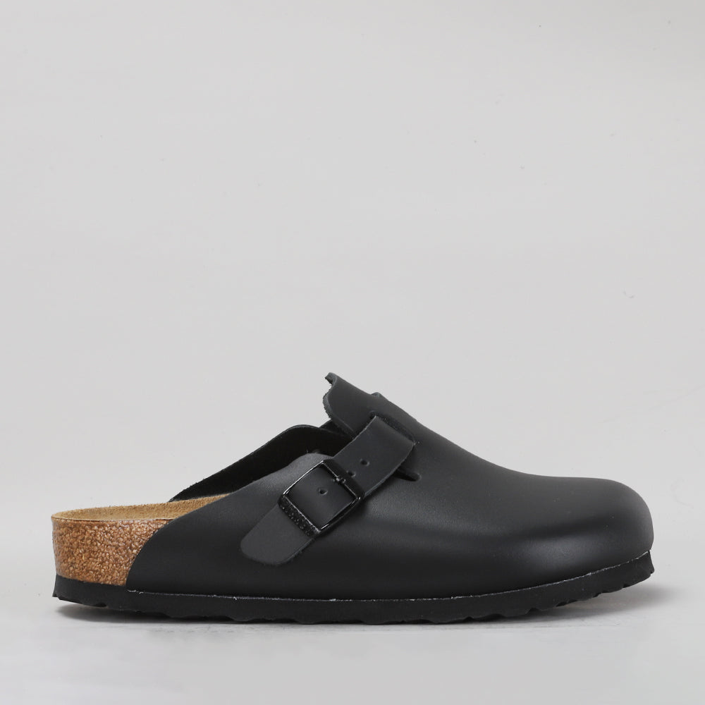 BIRKENSTOCK BOSTON CLOGS 60191 BLACK