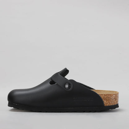 BIRKENSTOCK BOSTON CLOGS 60191 BLACK