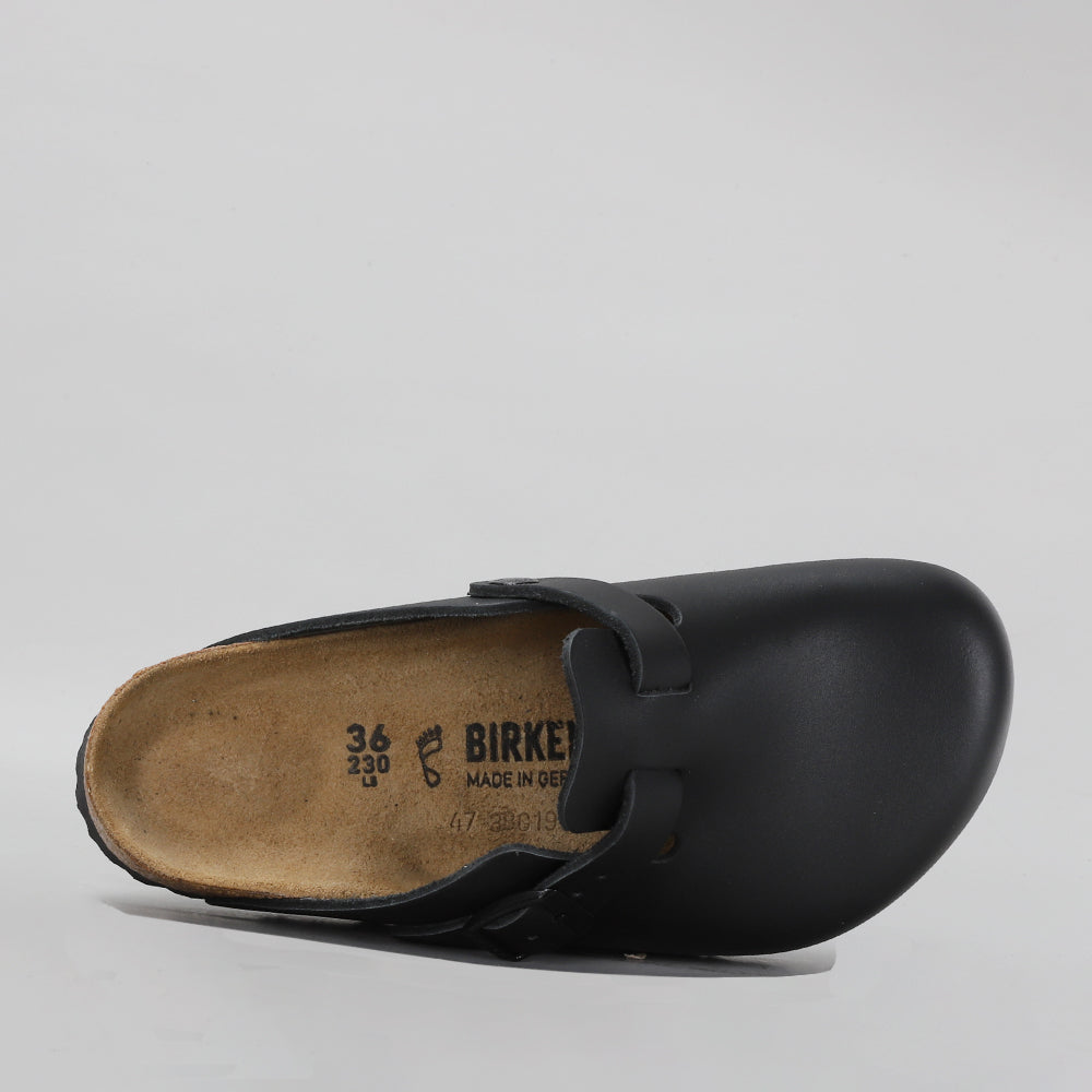 BIRKENSTOCK BOSTON CLOGS 60191 BLACK