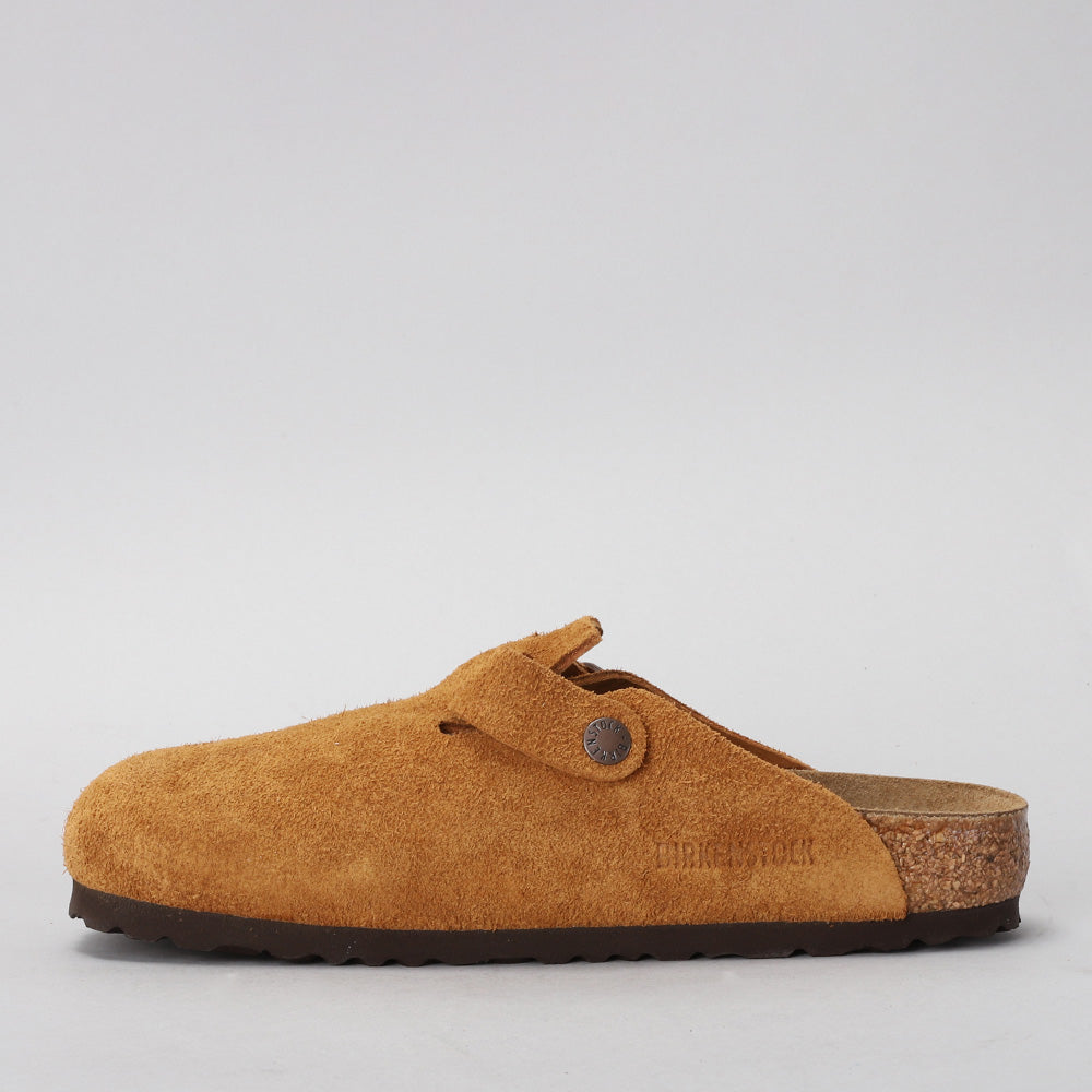 BIRKENSTOCK - BOSTON 1009542 - SFB MINK SUEDE LEATHER