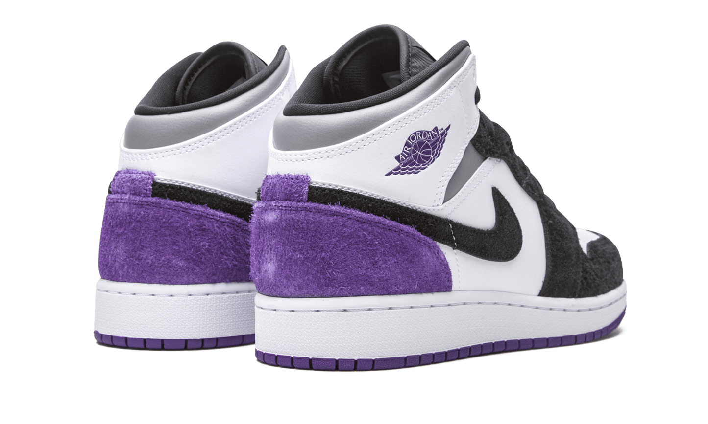 JORDAN 1 MID LASER PURPLE GS