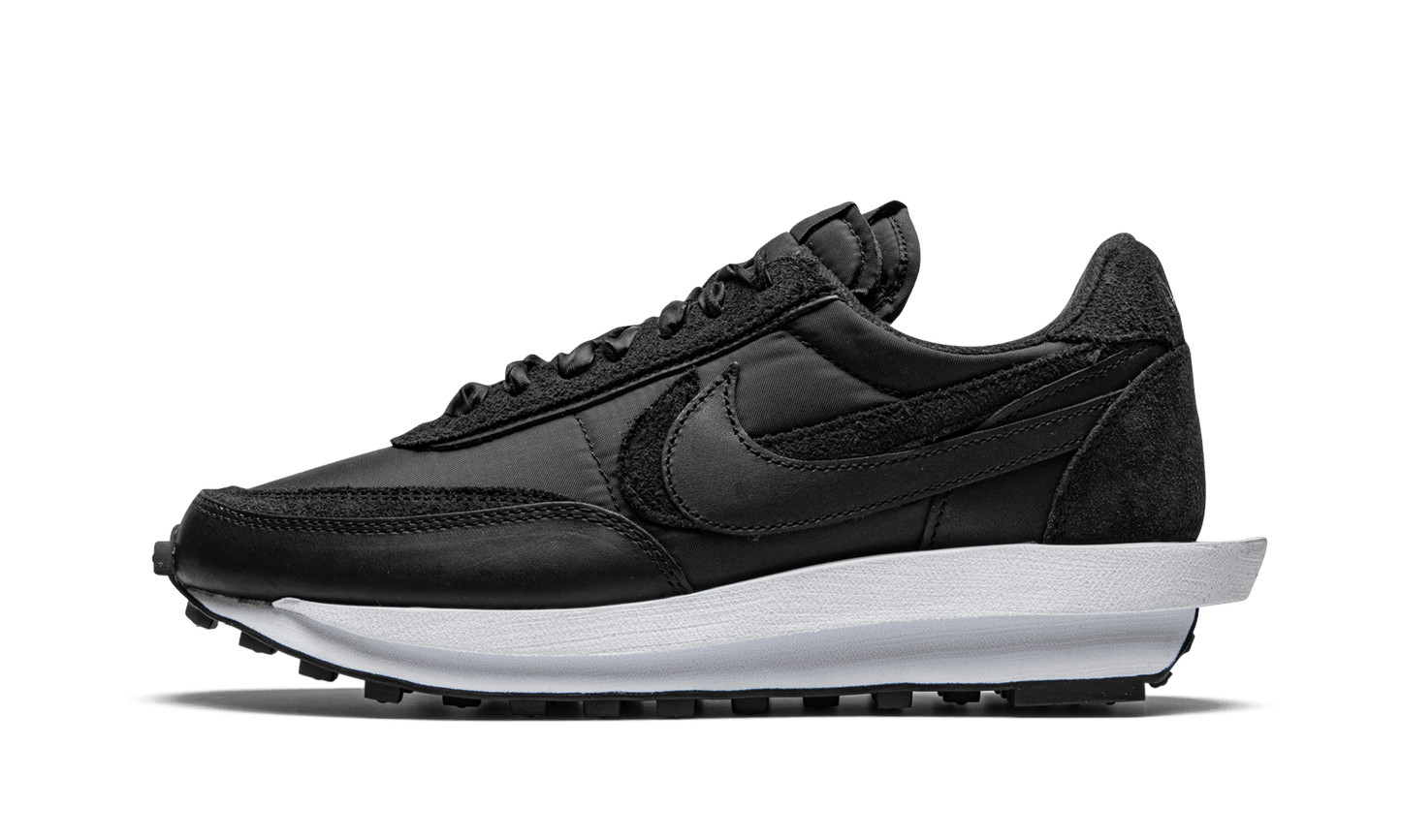 NIKE LDWAFFLE "SACAI-BLACK NYLON"