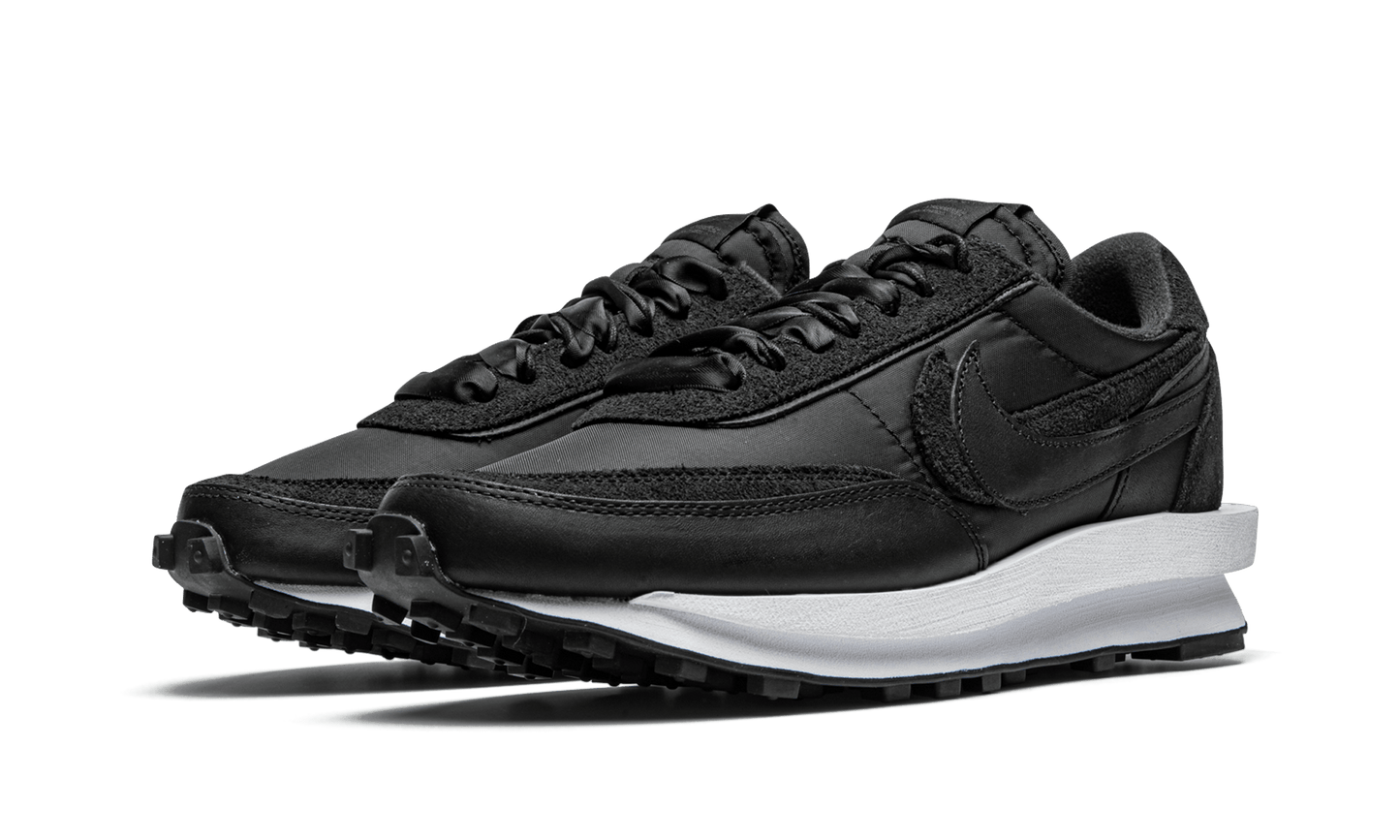 NIKE LDWAFFLE "SACAI-BLACK NYLON"