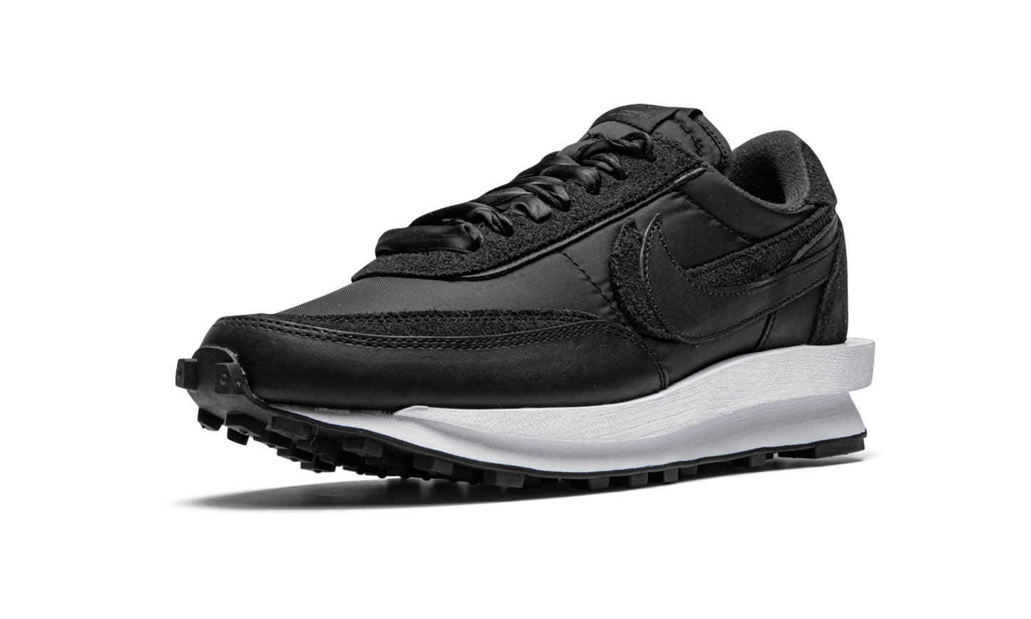 NIKE LDWAFFLE "SACAI-BLACK NYLON"