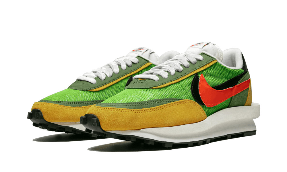 NIKE LD WAFFLE X SACAI GREEN