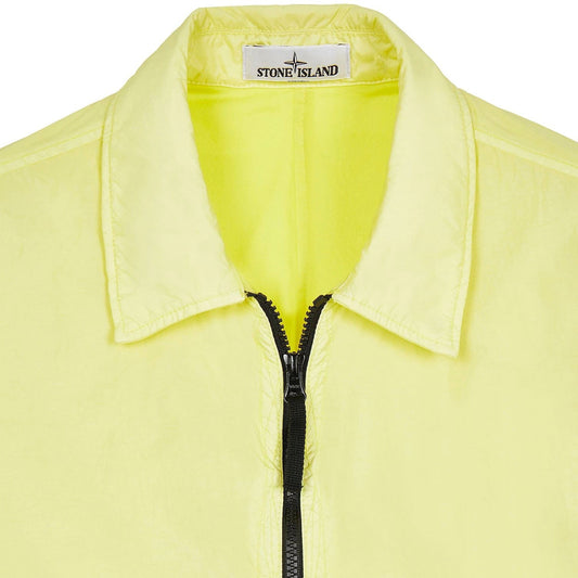 Stone Island Yellow Zip Overshirt