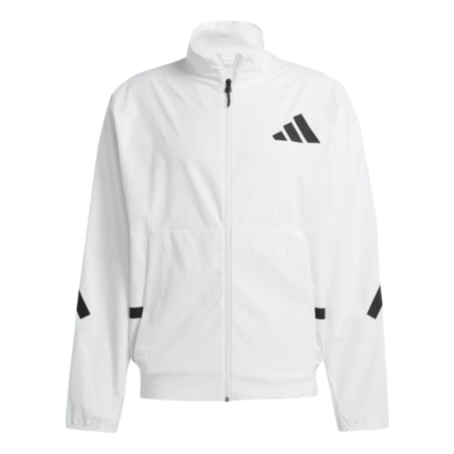 adidas Z.N.E. Sweat Track Jacket Asia Sizing 'White Black' JN9027
