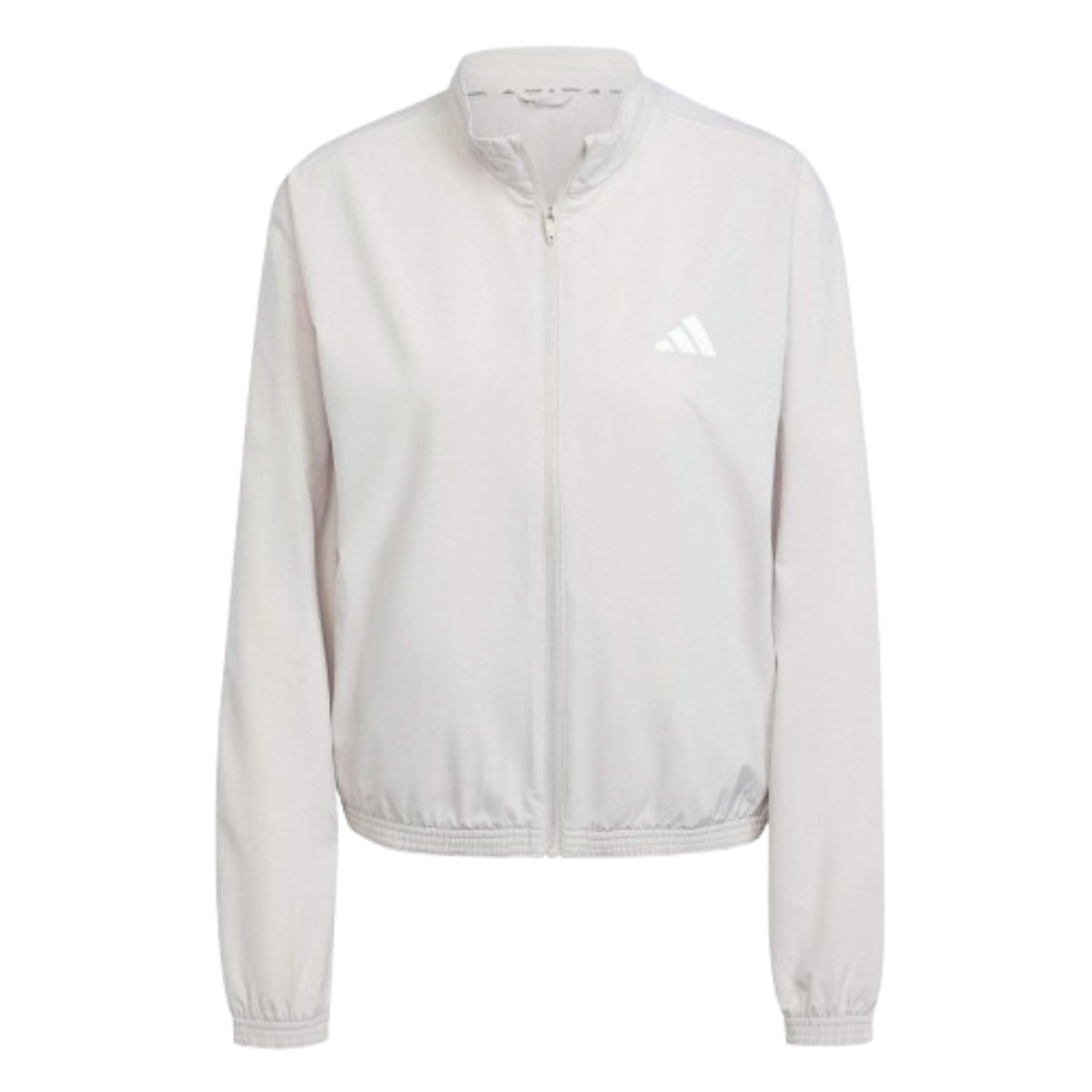 (WMNS) adidas Train Essentials 3-Stripes Woven Warm-Up Jacket Asia Sizing 'Grey' JE6173