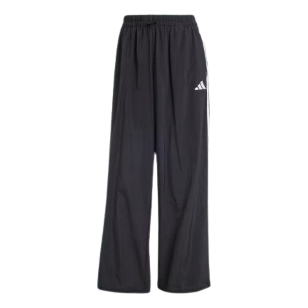 (WMNS) adidas Essentials 3-Stripes Lifestyle Sweat Parachute Pants Asia Sizing 'Black White' JE1306